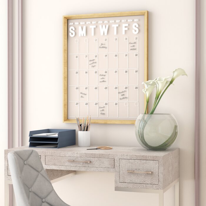 smart wall mount calendar